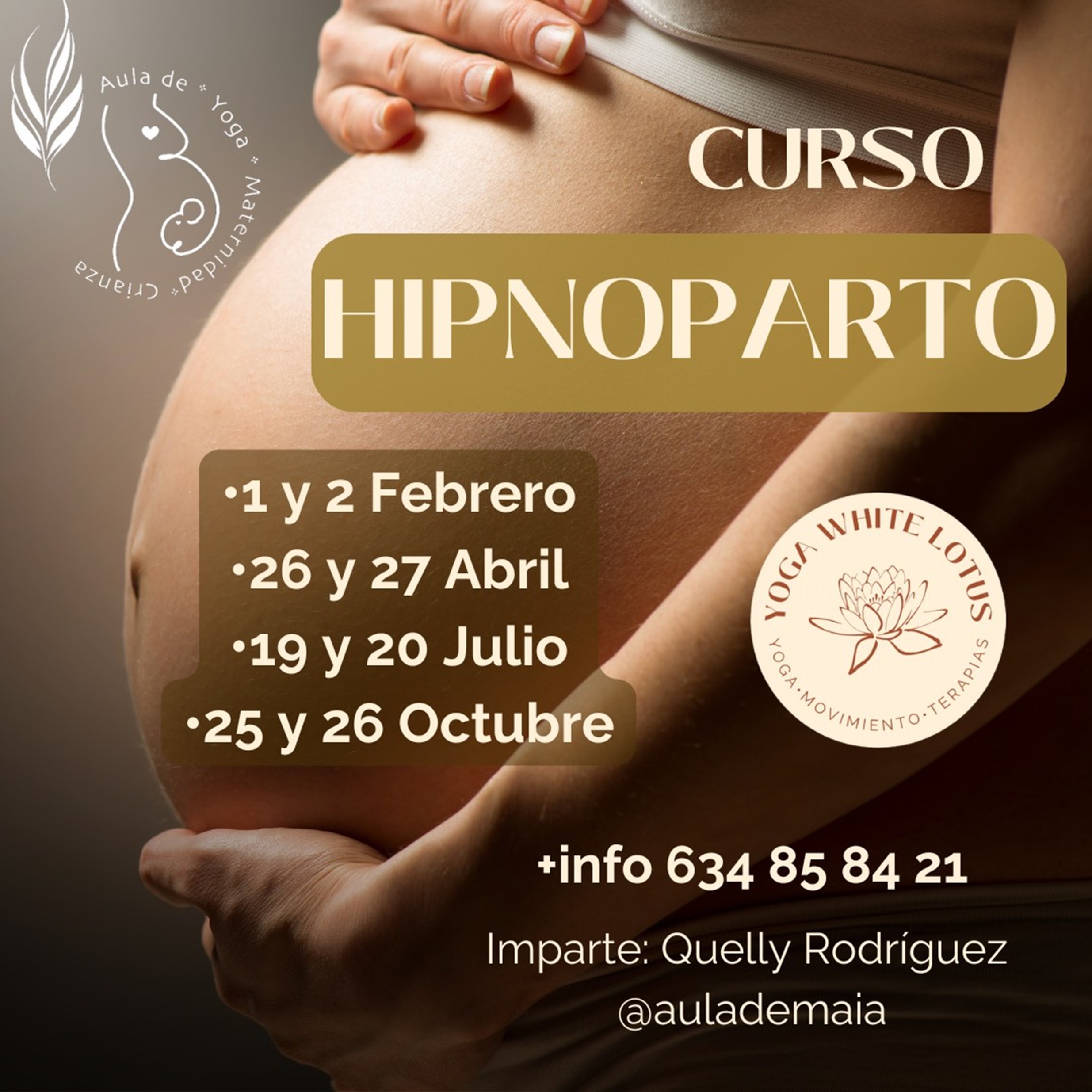 CURSO HIPNOPARTO GALICIA, HIPNOPARTO EN VIGO, HIPNOPARTO ABRIL, HIPNOPARTO JULIO, HIPNOPARTO OCTUBRE, HIPNOPARTO VIGO, AULADEMAIA, YOGA WHITE LOTUS, EMBARAZO, PARTO, PREPARACIÓN AL PARTO